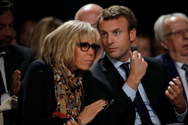 Brigitte Macron, de maestra a nueva primera dama de Francia - Sputnik Mundo