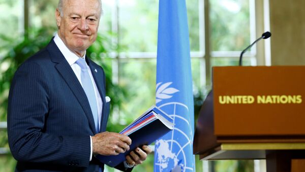 Staffan de Mistura, el enviado de la ONU para Siria - Sputnik Mundo