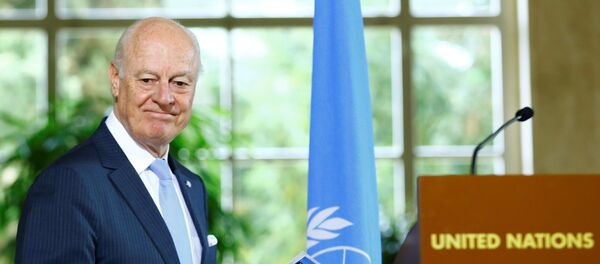Staffan de Mistura, el enviado de la ONU para Siria - Sputnik Mundo