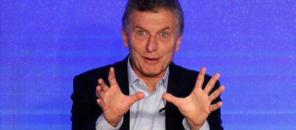 Mauricio Macri, presidente de Argentina - Sputnik Mundo