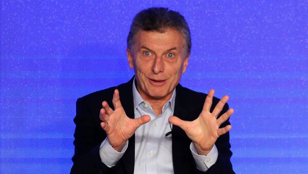 Mauricio Macri, presidente de Argentina - Sputnik Mundo