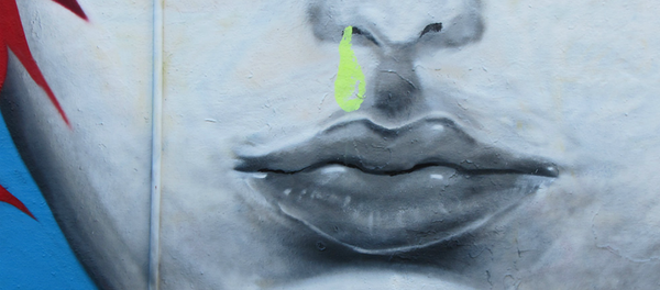 Los mocos (grafiti) - Sputnik Mundo