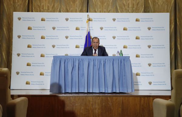 Las polémicas fotos rusas de la visita de Lavrov a EEUU - Sputnik Mundo