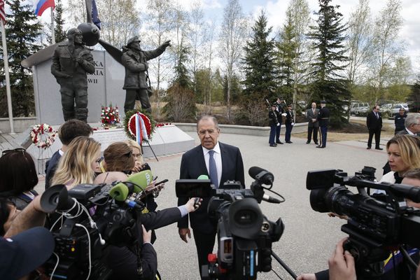 Las polémicas fotos rusas de la visita de Lavrov a EEUU - Sputnik Mundo