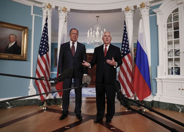 Las polémicas fotos rusas de la visita de Lavrov a EEUU - Sputnik Mundo