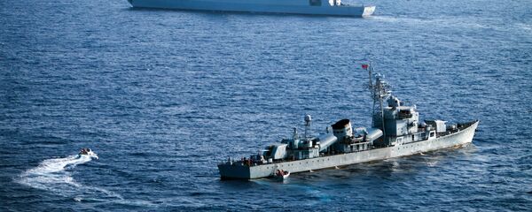 Buques chinos en el Mar del Sur de China - Sputnik Mundo