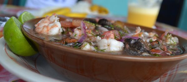 Ceviche de Concha y Camarón - Sputnik Mundo