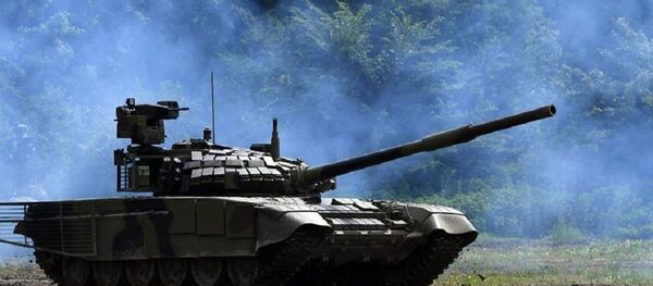 Tanque serbio M-84 modificado - Sputnik Mundo