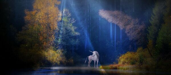 Un unicornio (imagen referencial) - Sputnik Mundo