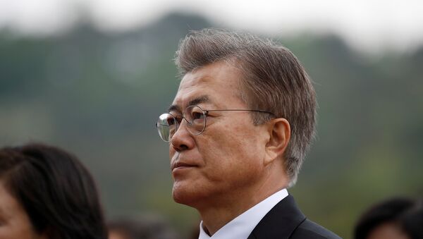 Moon Jae-In, presidente de Corea del Sur (archivo) - Sputnik Mundo