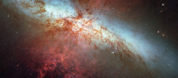 Hubble monitorea una Supernova (imagen referencial) - Sputnik Mundo