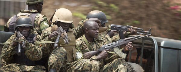 Soldados de Uganda (archivo) Soldados de Uganda (archivo) - Sputnik Mundo