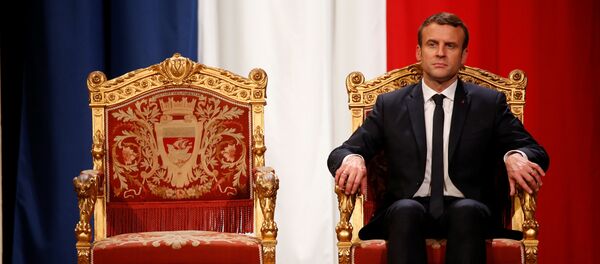 Emmanuel Macron, presidente de Francia (archivo) - Sputnik Mundo