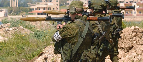 Maniobras militares conjuntas de Rusia y de Siria en Tartus - Sputnik Mundo