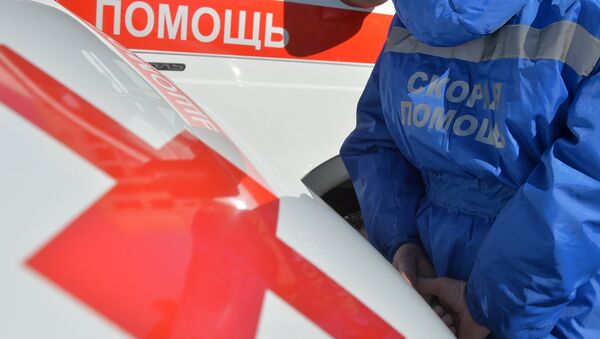 Una ambulancia - Sputnik Mundo