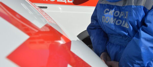 Una ambulancia - Sputnik Mundo