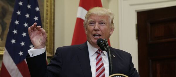 Donald Trump, presidente de EEUU - Sputnik Mundo