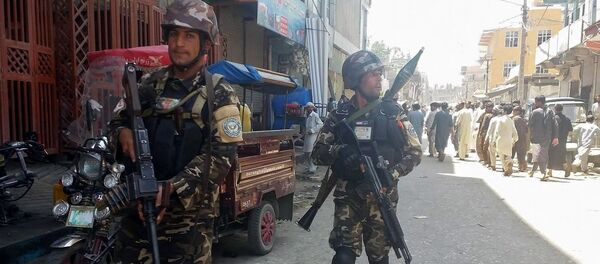 Las fuerzas seguridad de Afganistán en Jalalabad Las fuerzas seguridad de Afganistán en Jalalabad - Sputnik Mundo