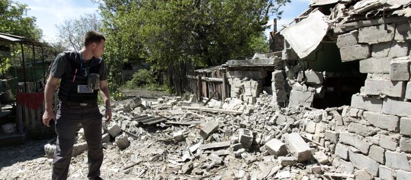El observadoe de OSCE en Donetsk - Sputnik Mundo