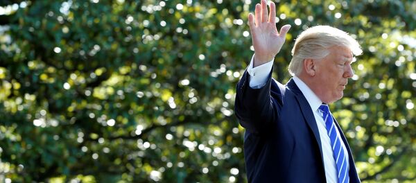 Donald Trump, presidente de EEUU - Sputnik Mundo