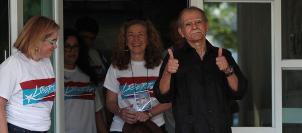El independentista puertorriqueño López Rivera tras su liberalización - Sputnik Mundo