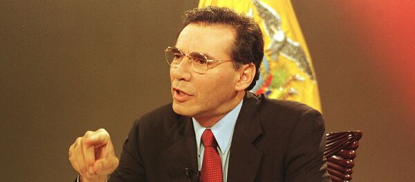 Jamil Mahuad, expresidente de Ecuador - Sputnik Mundo