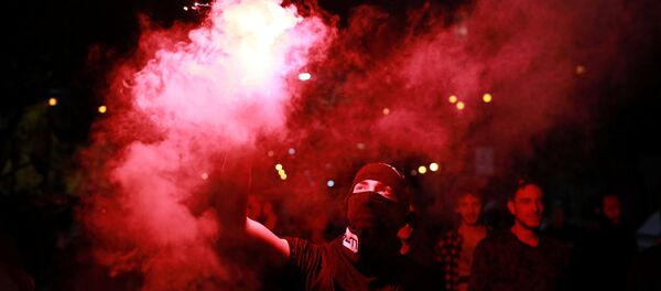 Protesta en Brasil contra el presidnte de país, Michel Temer - Sputnik Mundo