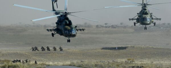 Учения КСОР ОДКБ Взаимодействие - 2014 на полигоне Спасск - Sputnik Mundo