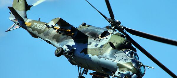 Un Mil Mi-24 - Sputnik Mundo