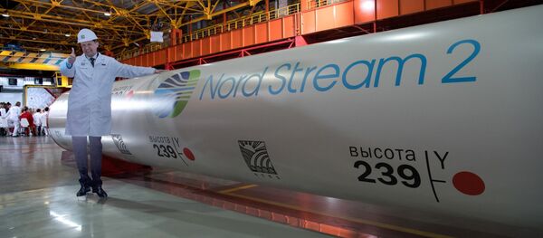 La construcción del gasoducto Nord Stream 2 - Sputnik Mundo