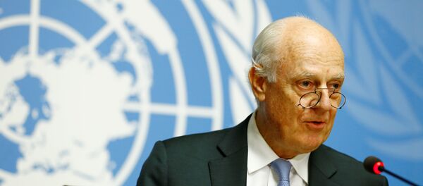 Staffan de Mistura, el enviado de la ONU para Siria - Sputnik Mundo