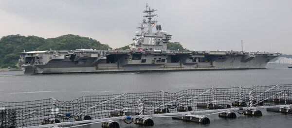 El portaviones Ronald Reagan - Sputnik Mundo