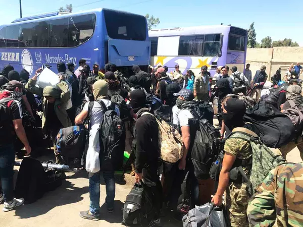 Finaliza la retirada de los grupos armados de la ciudad siria de Homs Finaliza la retirada de los grupos armados de la ciudad siria de Homs - Sputnik Mundo