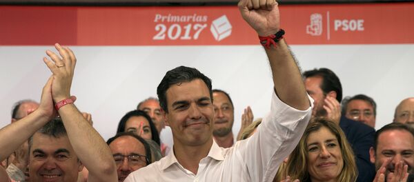 Pedro Sánchez, nuevo secretario general del PSOE - Sputnik Mundo