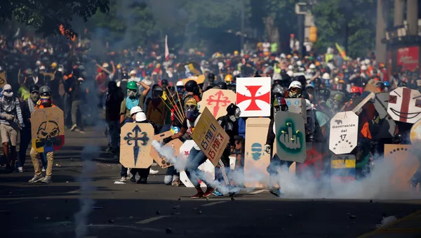Disturbios en Venezuela - Sputnik Mundo