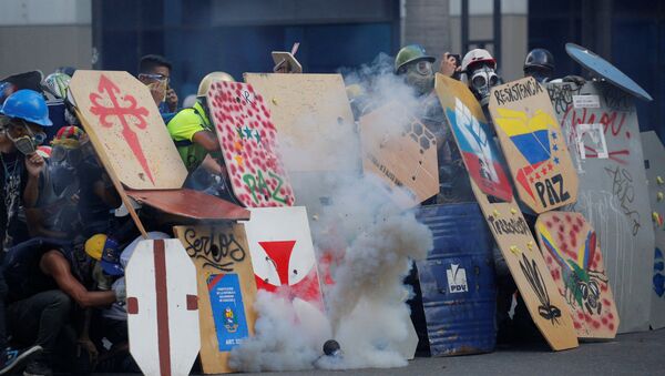 Disturbios en Venezuela Disturbios en Venezuela - Sputnik Mundo