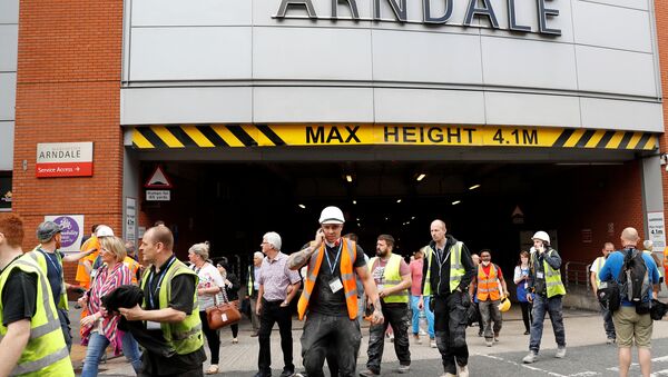 Evacuación del centro comercial Arndale en Mánchester - Sputnik Mundo