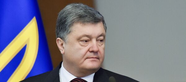 Petró Poroshenko, presidente de Ucrania - Sputnik Mundo