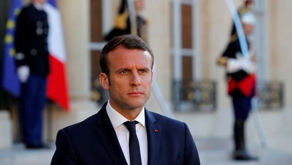 Emmanuel Macron, presidente de Francia - Sputnik Mundo