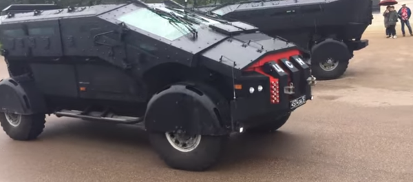 El nuevo vehículo blindado del Centro de designaciones especiales del Servicio Federal de Seguridad Falkatus El nuevo vehículo blindado del Centro de designaciones especiales del Servicio Federal de Seguridad Falkatus - Sputnik Mundo