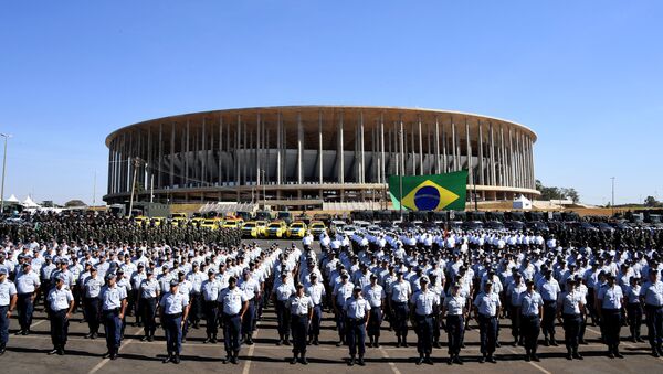 Estadio Mané Garrincha (archivo) - Sputnik Mundo