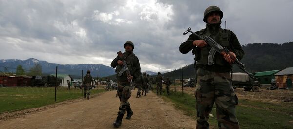 Soldados de la India en Cachemira  - Sputnik Mundo