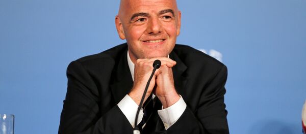 Gianni Infantino, presidente de la FIFA (archivo) - Sputnik Mundo
