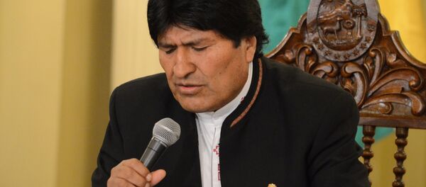 Evo Morales, presidente de Bolivia (archivo) - Sputnik Mundo