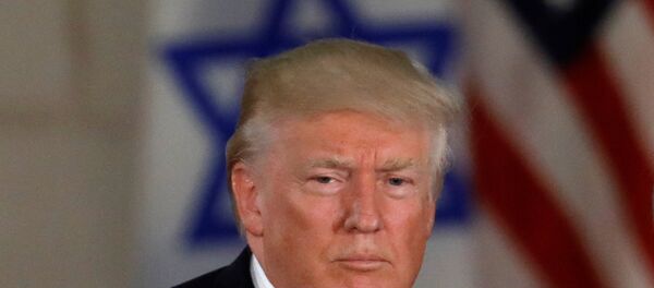 Donald Trump, presidente de EEUU, en Jerusalén Donald Trump, presidente de EEUU, en Jerusalén - Sputnik Mundo