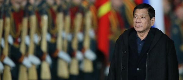 Rodrigo Duterte, presidente de Filipinas - Sputnik Mundo