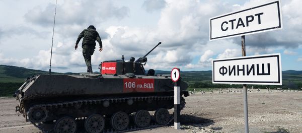 Pelotón de Desembarco 2017: fenómenos del Ejército ruso ponen a prueba sus destrezas Pelotón de Desembarco 2017: fenómenos del Ejército ruso ponen a prueba sus destrezas - Sputnik Mundo