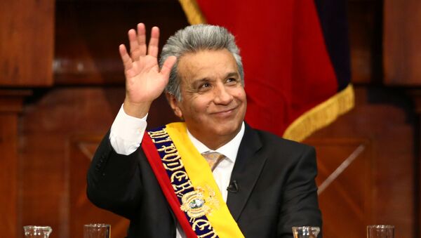 Lenín Moreno, presidente de Ecuador - Sputnik Mundo