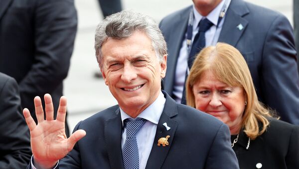 Mauricio Macri, presidente de Argentina - Sputnik Mundo