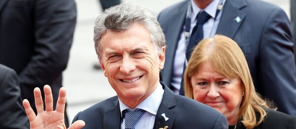 Mauricio Macri, presidente de Argentina - Sputnik Mundo